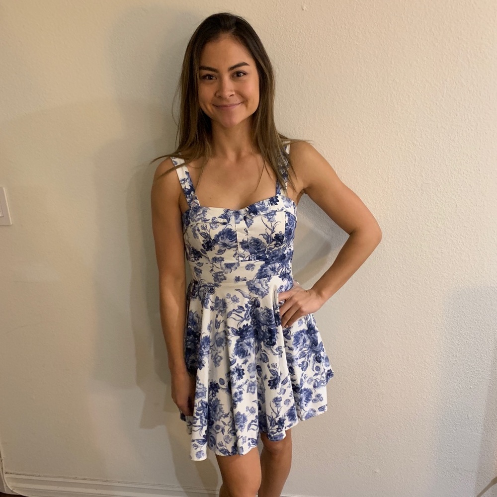 Floral summer dress